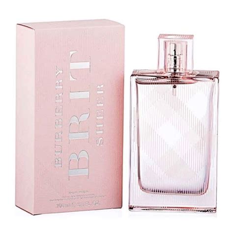 burberry brit sheer mujer|burberry brit sheer fragrantica.